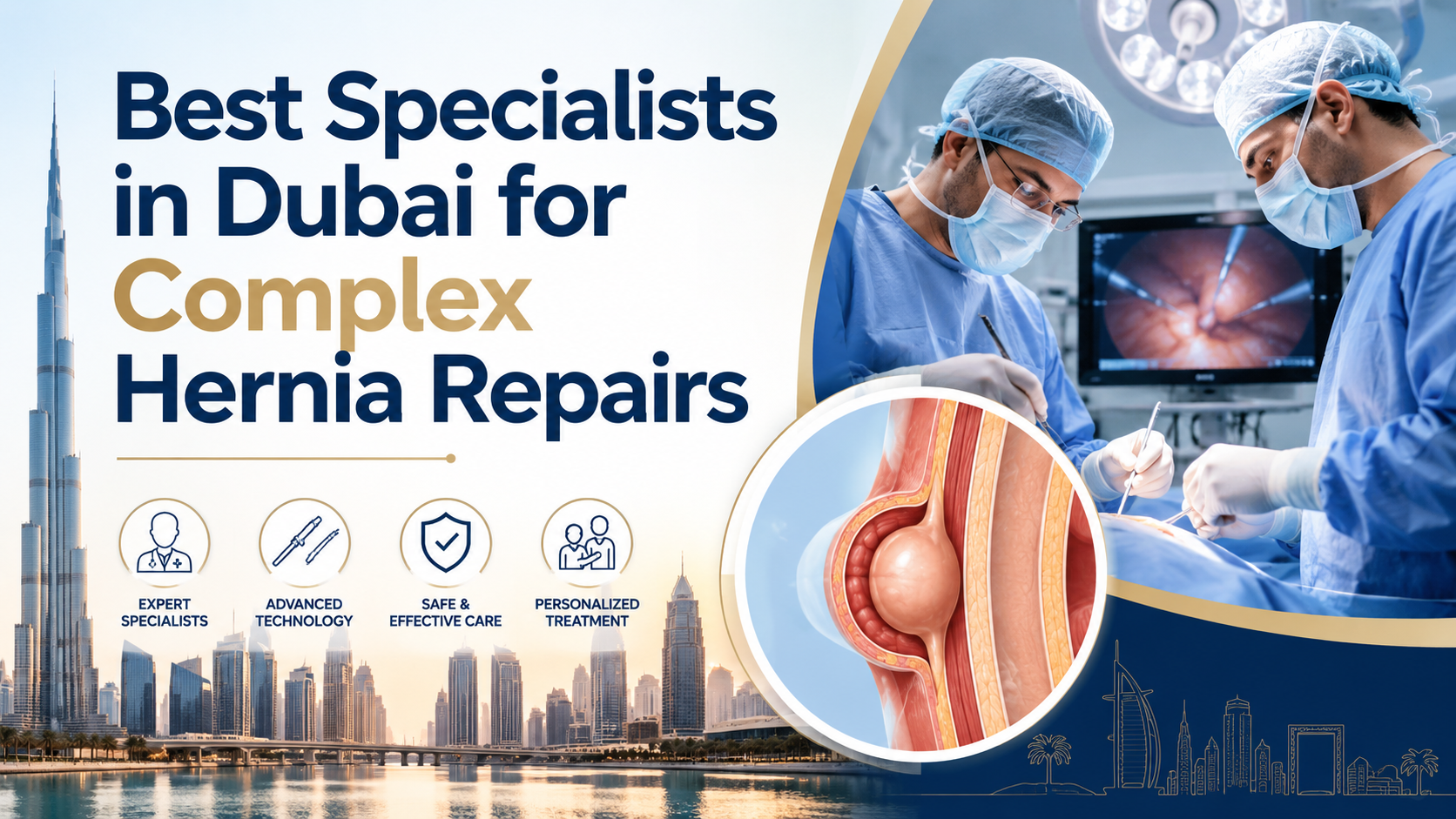Best Specialists in Dubai for Complex Hernia Repairs: What Patients Need to Know
